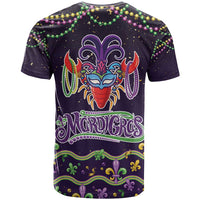 Come At Me Breaux Crawfish Beads T Shirt Mardi Gras Carnival - Wonder Print Shop