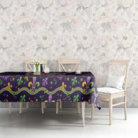 Come At Me Breaux Crawfish Beads Tablecloth Mardi Gras Carnival - Wonder Print Shop