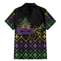Mardi Gras Carnival Family Matching Mermaid Dress and Hawaiian Shirt Geometric Pattern Vintage LT9 - Wonder Print Shop