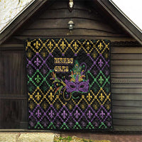 Mardi Gras Carnival Quilt Geometric Pattern Vintage - Wonder Print Shop
