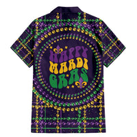 Mardi Gras Gnome Family Matching Mermaid Dress and Hawaiian Shirt Beads Fleur de lis Symbol LT9 - Wonder Print Shop