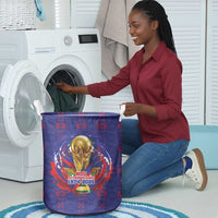 Haiti Grenadye Alaso Laundry Basket Blue Nou Retounen Anko 1974-2026 - Wonder Print Shop