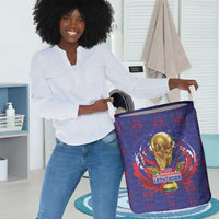 Haiti Grenadye Alaso Laundry Basket Blue Nou Retounen Anko 1974-2026 - Wonder Print Shop