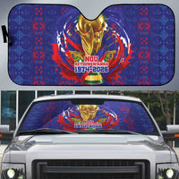 Haiti Grenadye Alaso Auto Sun Shade Blue Nou Retounen Anko 1974-2026 - Wonder Print Shop