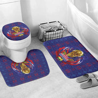 Haiti Grenadye Alaso Bathroom Set Blue Nou Retounen Anko 1974-2026 - Wonder Print Shop