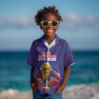 Custom Haiti Grenadye Alaso Kid Hawaiian Shirt Blue Nou Retounen Anko 1974-2026 - Wonder Print Shop