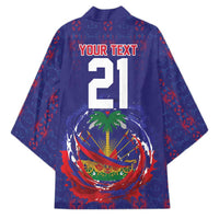 Custom Haiti Grenadye Alaso Kimono Blue Nou Retounen Anko 1974-2026 - Wonder Print Shop