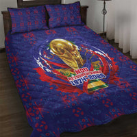 Haiti Grenadye Alaso Quilt Bed Set Blue Nou Retounen Anko 1974-2026 - Wonder Print Shop