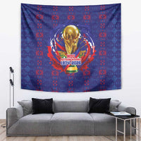 Haiti Grenadye Alaso Tapestry Blue Nou Retounen Anko 1974-2026 - Wonder Print Shop