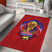 Haiti Grenadye Alaso Area Rug Red Nou Retounen Anko 1974-2026 - Wonder Print Shop