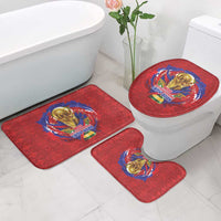 Haiti Grenadye Alaso Bathroom Set Red Nou Retounen Anko 1974-2026 - Wonder Print Shop