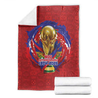 Haiti Grenadye Alaso Blanket Red Nou Retounen Anko 1974-2026 - Wonder Print Shop