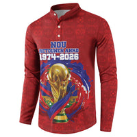 Custom Haiti Grenadye Alaso Button Sweatshirt Red Nou Retounen Anko 1974-2026