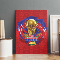 Haiti Grenadye Alaso Canvas Wall Art Red Nou Retounen Anko 1974-2026 - Wonder Print Shop