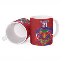 Custom Haiti Grenadye Alaso Ceramic Mug Red Nou Retounen Anko 1974-2026 - Wonder Print Shop