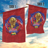 Haiti Grenadye Alaso Garden Flag Red Nou Retounen Anko 1974-2026 - Wonder Print Shop