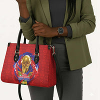 Haiti Grenadye Alaso Leather Bag Red Nou Retounen Anko 1974-2026 - Wonder Print Shop