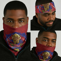 Haiti Grenadye Alaso Neck Gaiter Red Nou Retounen Anko 1974-2026 - Wonder Print Shop