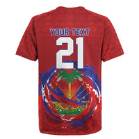 Custom Haiti Grenadye Alaso Rugby Jersey Red Nou Retounen Anko 1974-2026 - Wonder Print Shop