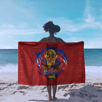 Haiti Grenadye Alaso Sarong Red Nou Retounen Anko 1974-2026 - Wonder Print Shop
