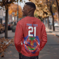 Custom Haiti Grenadye Alaso Sweatshirt Red Nou Retounen Anko 1974-2026 - Wonder Print Shop