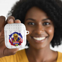 Haiti Grenadye Alaso AirPods Case White Nou Retounen Anko 1974-2026 - Wonder Print Shop