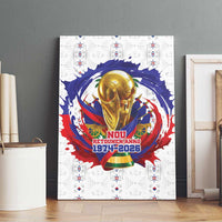 Haiti Grenadye Alaso Canvas Wall Art White Nou Retounen Anko 1974-2026 - Wonder Print Shop