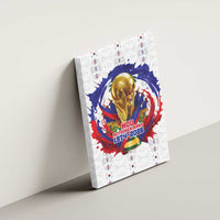 Haiti Grenadye Alaso Canvas Wall Art White Nou Retounen Anko 1974-2026 - Wonder Print Shop