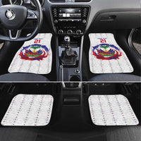 Custom Haiti Grenadye Alaso Car Mats White Nou Retounen Anko 1974-2026 - Wonder Print Shop