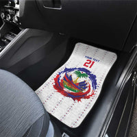 Custom Haiti Grenadye Alaso Car Mats White Nou Retounen Anko 1974-2026 - Wonder Print Shop