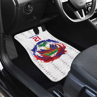 Custom Haiti Grenadye Alaso Car Mats White Nou Retounen Anko 1974-2026 - Wonder Print Shop