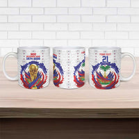 Custom Haiti Grenadye Alaso Ceramic Mug White Nou Retounen Anko 1974-2026 - Wonder Print Shop