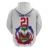 Custom Haiti Grenadye Alaso Hoodie White Nou Retounen Anko 1974-2026 - Wonder Print Shop