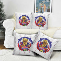 Haiti Grenadye Alaso Pillow Cover White Nou Retounen Anko 1974-2026 - Wonder Print Shop