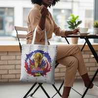 Haiti Grenadye Alaso Tote Bag White Nou Retounen Anko 1974-2026 - Wonder Print Shop