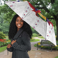 Haiti Grenadye Alaso Umbrella White Nou Retounen Anko 1974-2026 - Wonder Print Shop