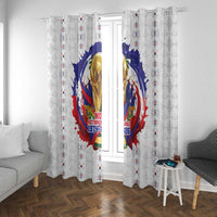 Haiti Grenadye Alaso Window Curtain White Nou Retounen Anko 1974-2026 - Wonder Print Shop