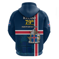 Iceland Hoodie Icelandic National Day - Wonder Print Shop