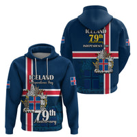 Iceland Hoodie Icelandic National Day - Wonder Print Shop