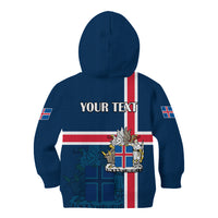 Custom Iceland Kid Hoodie Icelandic National Day - Wonder Print Shop