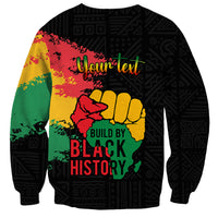 Custom Juneteenth Sweatshirt Black Independence Day Black History - Wonder Print Shop