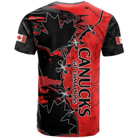 Canada Womens Soccer T Shirt Go Canucks Maple Leaf 2023 - Wonder Print Shop