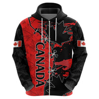 Custom Canada Womens Soccer Hoodie Go Canucks Maple Leaf 2023 - Wonder Print Shop