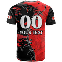 Custom Canada Womens Soccer T Shirt Go Canucks Maple Leaf 2023 - Wonder Print Shop