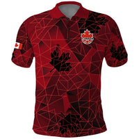 Custom Canada Soccer Polo Shirt Ladies Replica 2023 National Team - Wonder Print Shop