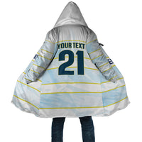 2026 Autumn Rugby Nations Argentina Custom Cloak Blue and White Stripes Pattern