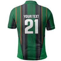 2026 Autumn Rugby Nations Ireland Custom Polo Shirt Shamrock Gold Green Stripes Style