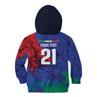 2026 Autumn Rugby Nations Italy Custom Kid Hoodie Flag Italian Watercolour Art