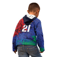 2026 Autumn Rugby Nations Italy Custom Kid Hoodie Flag Italian Watercolour Art
