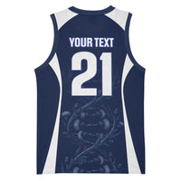 2026 Autumn Rugby Nations Scotland Custom Basketball Jersey Scottish Thistle DNA Sporty